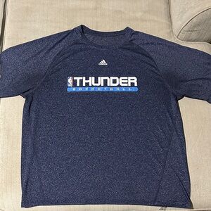 Adidas Navy Thunder Basketball Tee